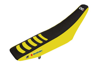BLACKBIRD Double Grip 3 Seat Cover Yellow/Black Suzuki RM-Z450 - 1054291