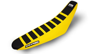 BLACKBIRD Zebra Seat Cover black/yellow Suzuki RM-Z450