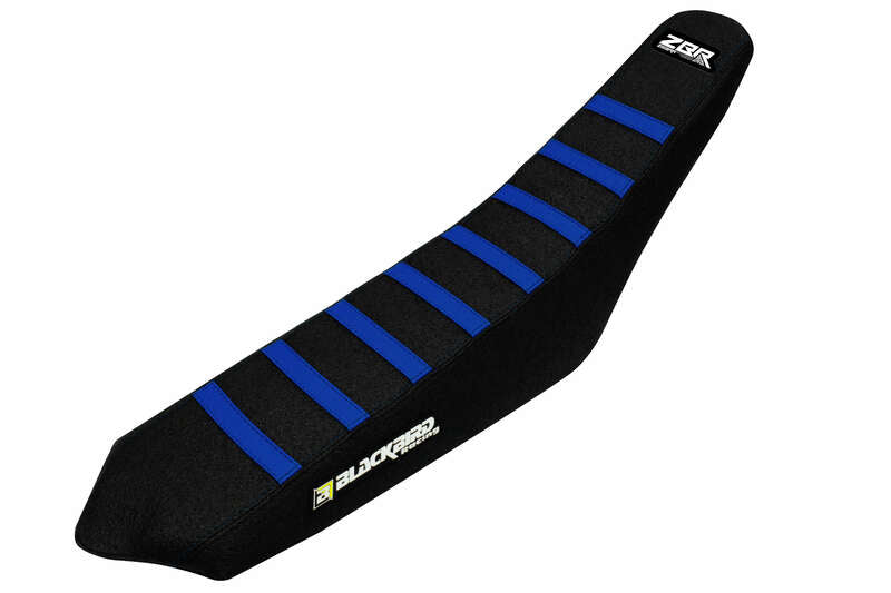 BLACKBIRD Zebra Seat Cover Black/Blue Sherco SE/SEF 250/300