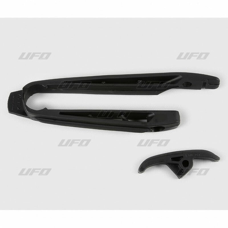UFO Chain Slider + Lower Chain Sliding Piece Kit Black KTM - 1055715