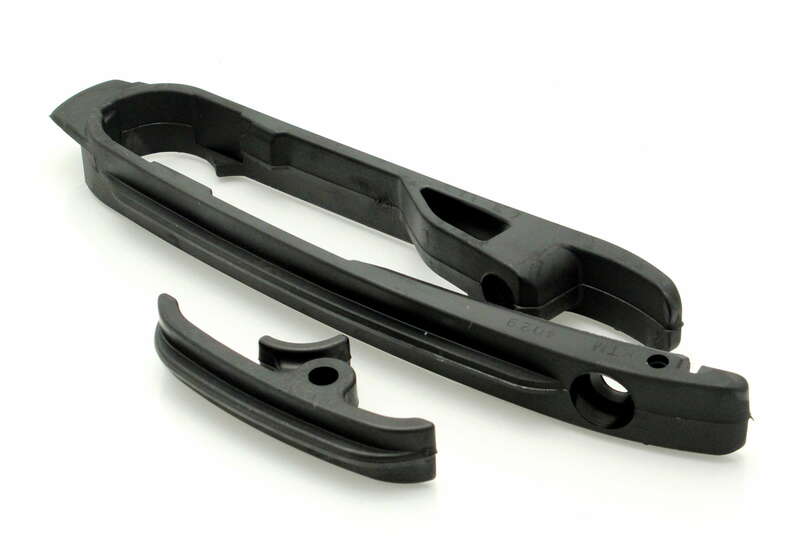 UFO Chain Slider + Lower Chain Sliding Piece Kit Black KTM/Husqvarna