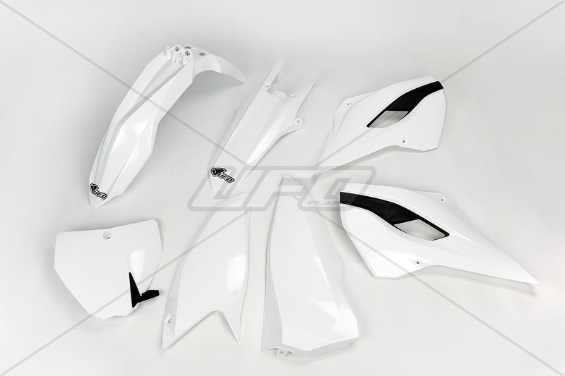 UFO Plastic Kit OEM Color (2014) White/Black Husqvarna
