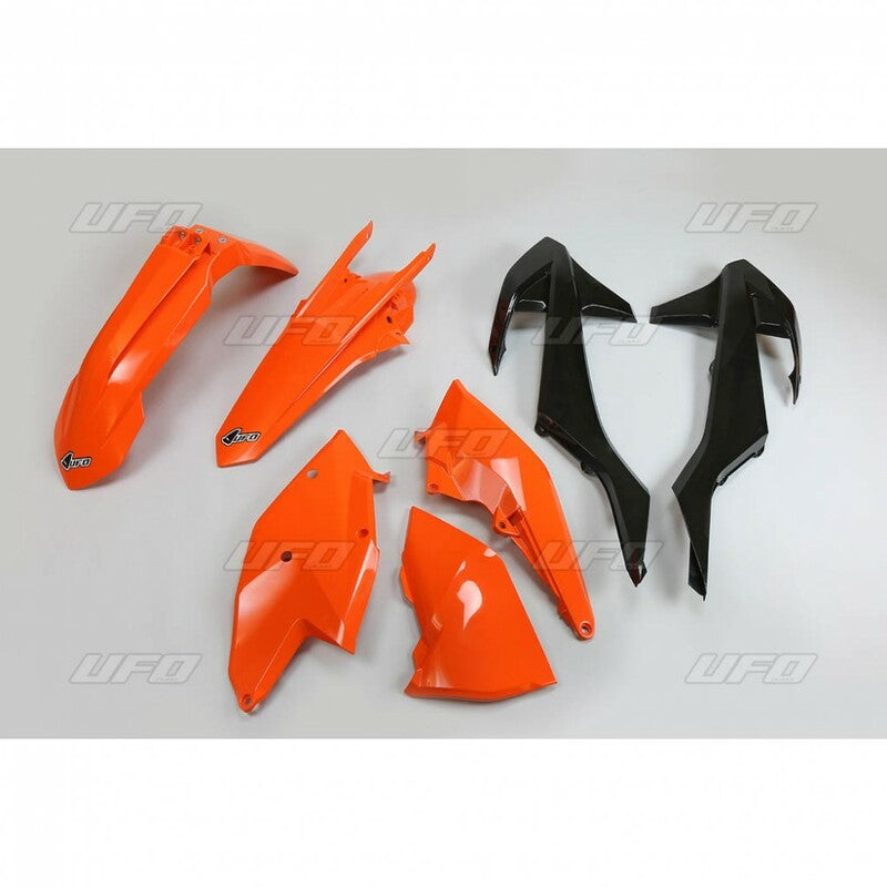 UFO Plastic Kit OEM Color (2017) Orange/Black/White KTM - 1055778