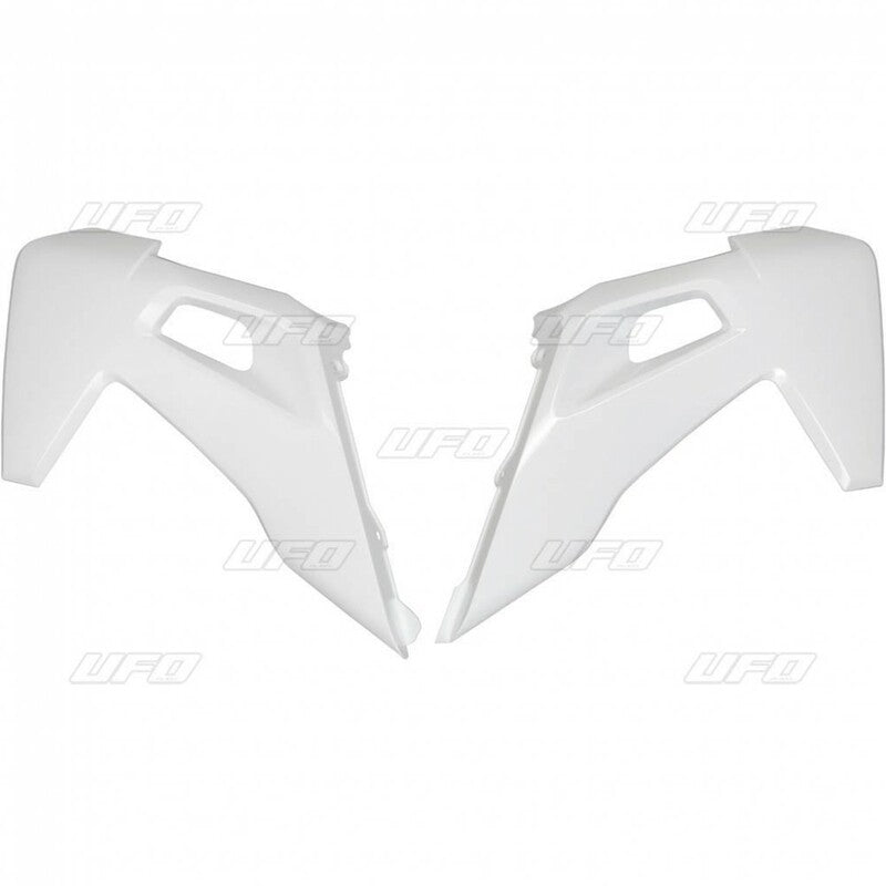 UFO Radiator Covers White Husqvarna FE/TE