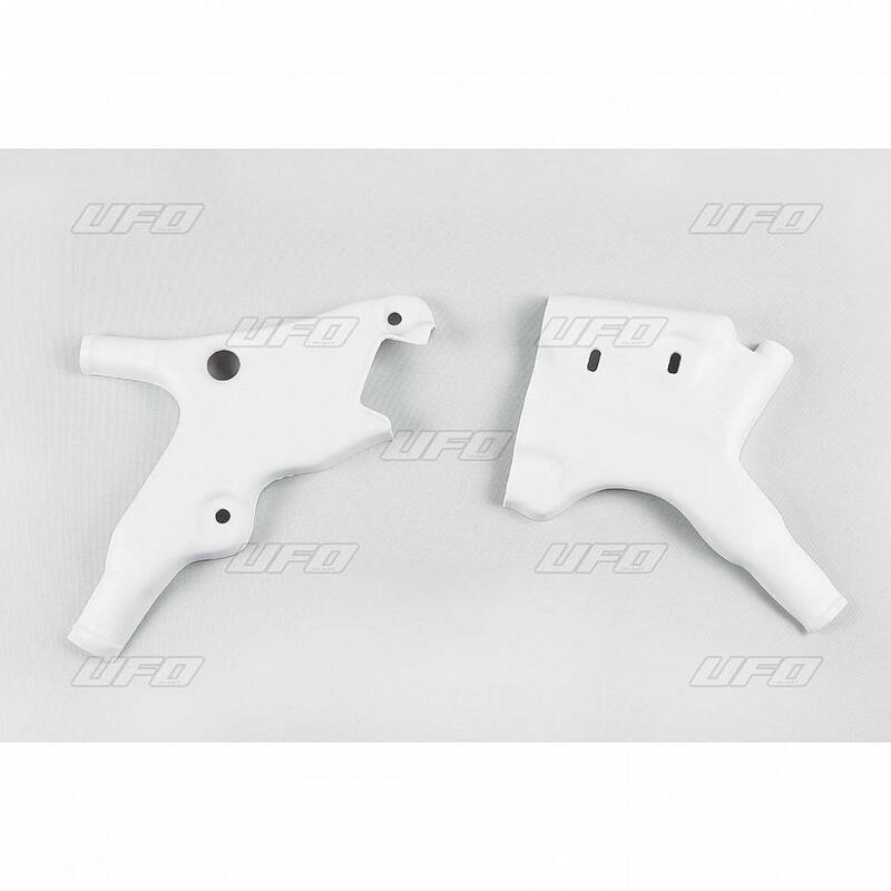 UFO Frame Guard White Yamaha YZ125/250
