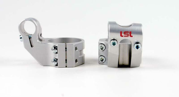 LSL Offset High +37mm Clip-On Bars - 5Â°
