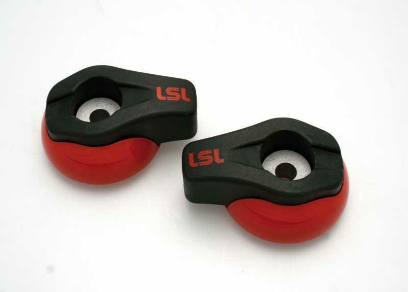 LSL CRASH PADS II, SIGNAL RED