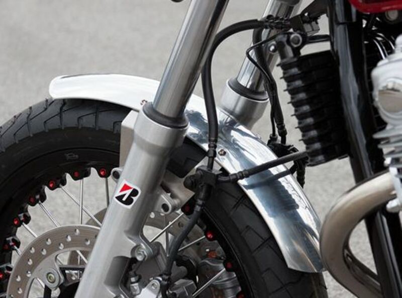 Front aluminium mudguard LSL Honda CB1100 18''