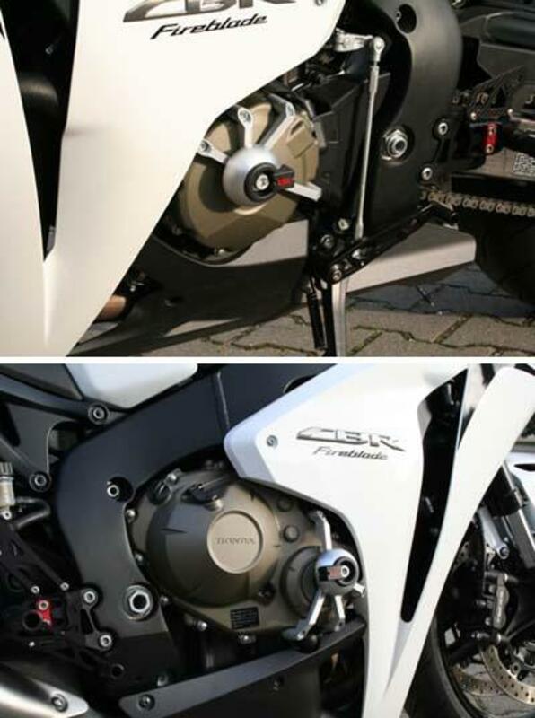 LSL Crash Pad Kit For CBR1000RR 2008