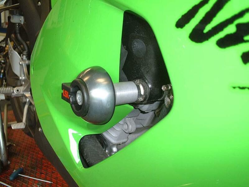 LSL Crash Pad Kit For ZX636 AND ZX6RR 2005-06