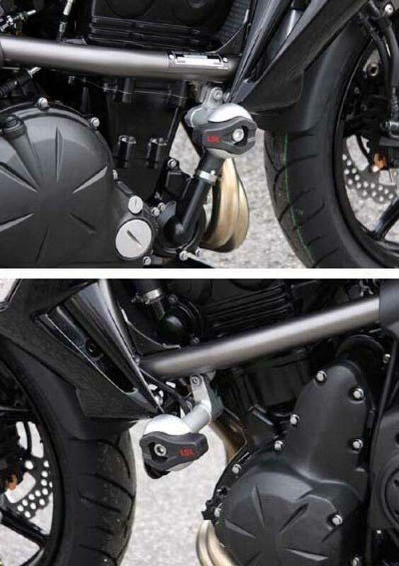 LSL Crash Pad Fitting Kit for KAWASAKI N, F ER6 2009