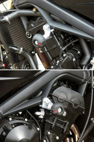 LSL Crash Pad Fitting Kit for TRIUMPH STREET TRIPLE 675 2007-08