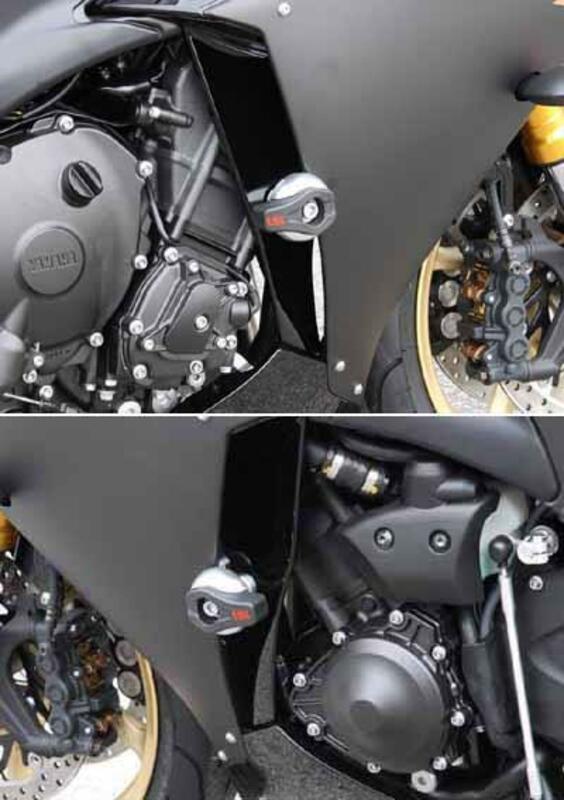 LSL Crash Pad Kit For YAMAHA YZF-R1 2009