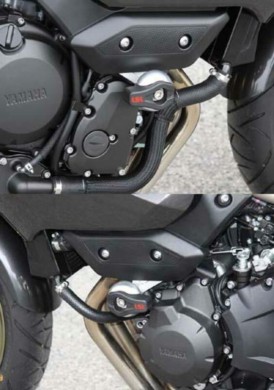 LSL Crash Pad Fitting Kit for YAMAHA XJ6 N, S 2009