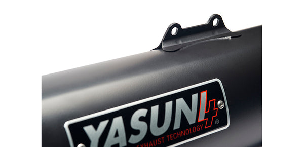 YASUNI 4 Black Edition Komplettauspuffanlage - Carbon 
