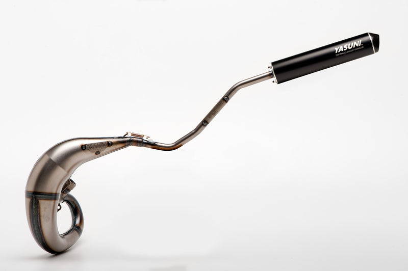 YASUNI Cross ML Full Exhaust System - Black Aluminium - 1056928