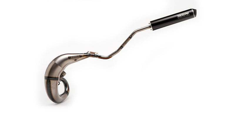 YASUNI Cross ML Full Exhaust System - Black Aluminium - 1056929