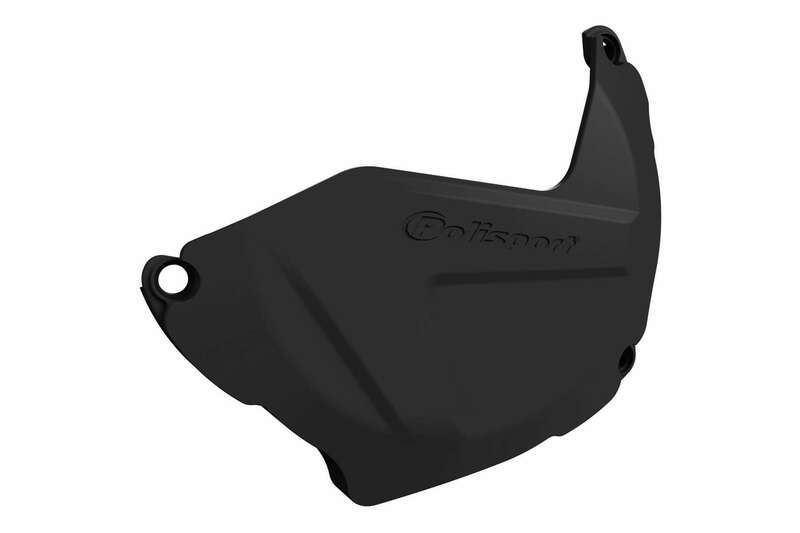 POLISPORT Clutch Cover Protector Black Kawasaki KX250F