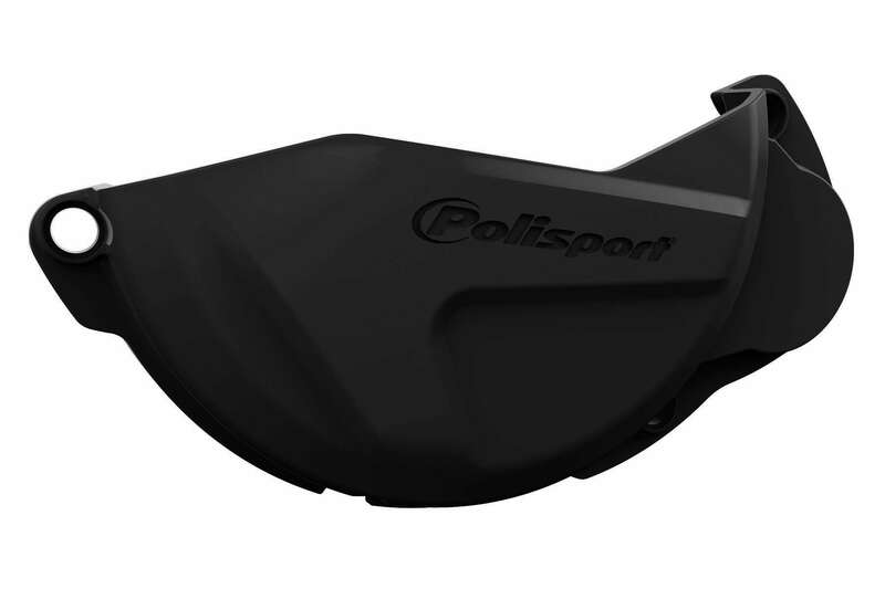 POLISPORT Clutch Cover Protector Black Honda CRF250R