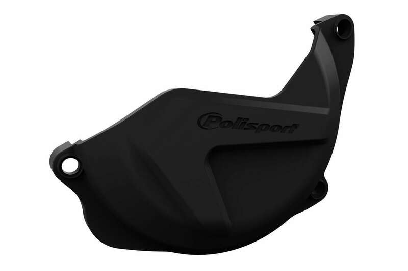 POLISPORT Clutch Cover Protector Black Honda CRF450F