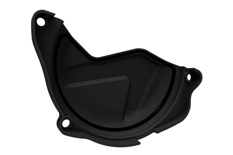 POLISPORT Clutch Cover Protector Black Honda CRF450F