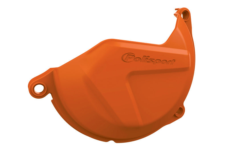 POLISPORT Clutch Cover Protector Orange KTM SX-F450