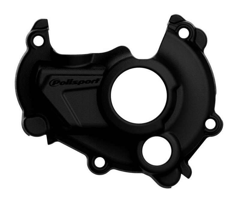 POLISPORT Ignition Cover Protector Black Yamaha YZ250F