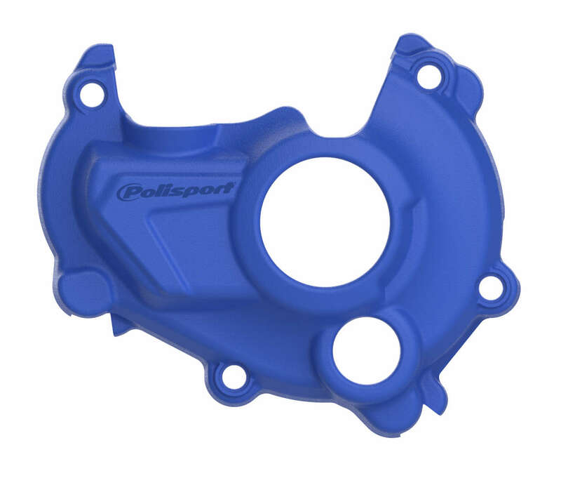 POLISPORT Ignition Cover Protector Blue Yamaha YZ250F