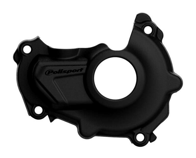 POLISPORT Ignition Cover Protector Black Yamaha YZ450F - 1057541