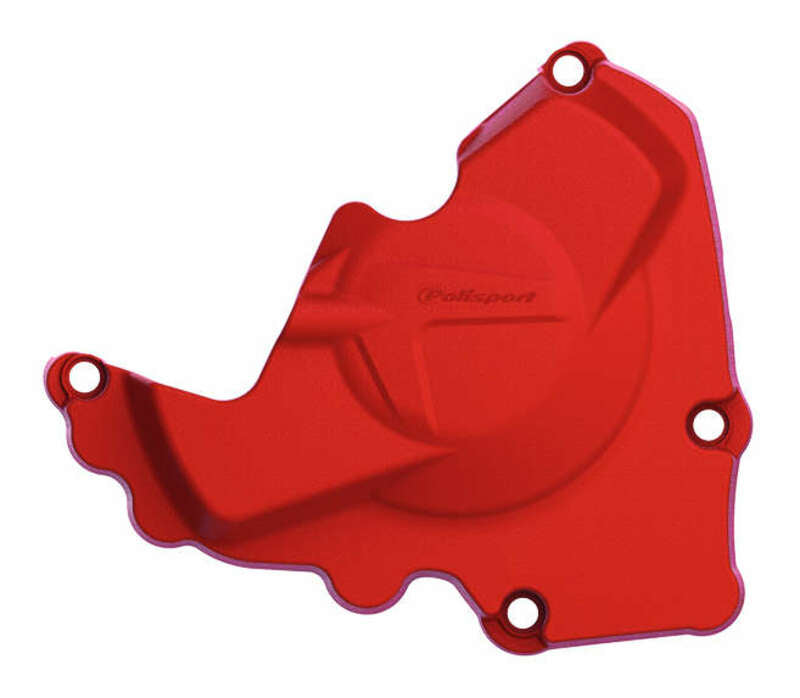 POLISPORT Ignition Cover Protector Red Honda CRF250R