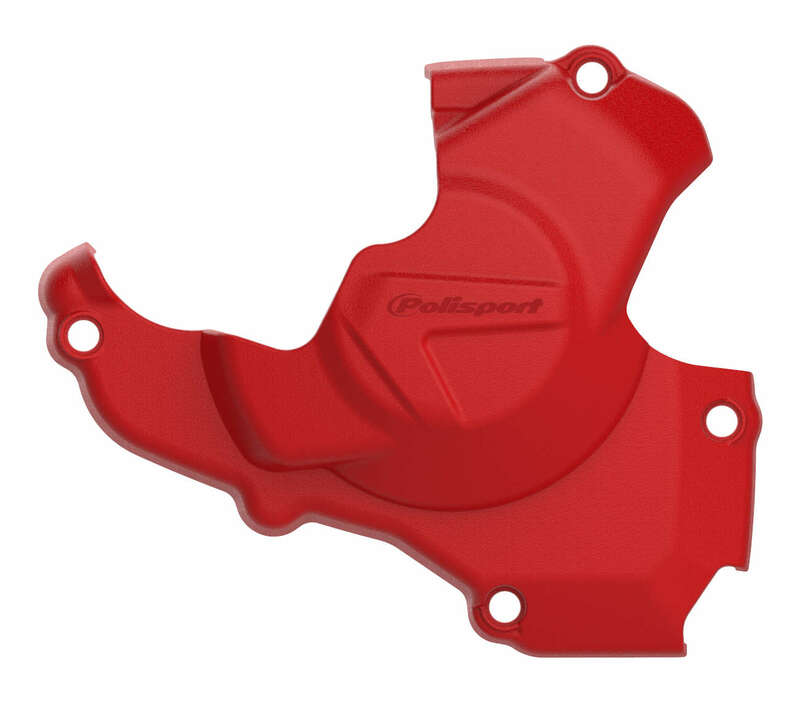 POLISPORT Ignition Cover Protector Red Honda CRF450R