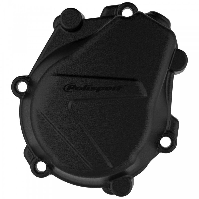 POLISPORT Ignition Cover Protector Black - 1057568