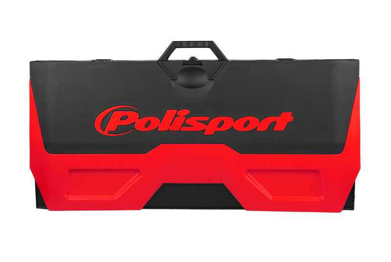 POLISPORT red/black Foldable Bike Mat