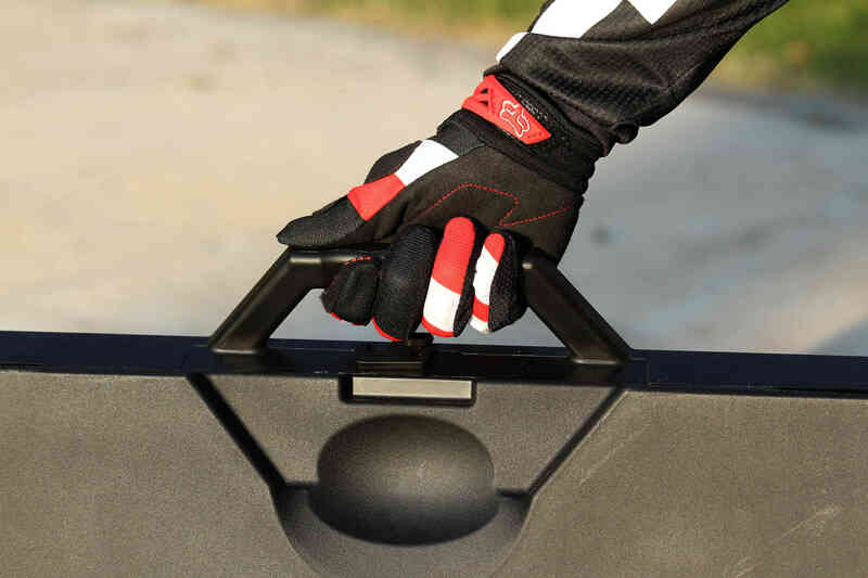 POLISPORT black Foldable Bike Mat
