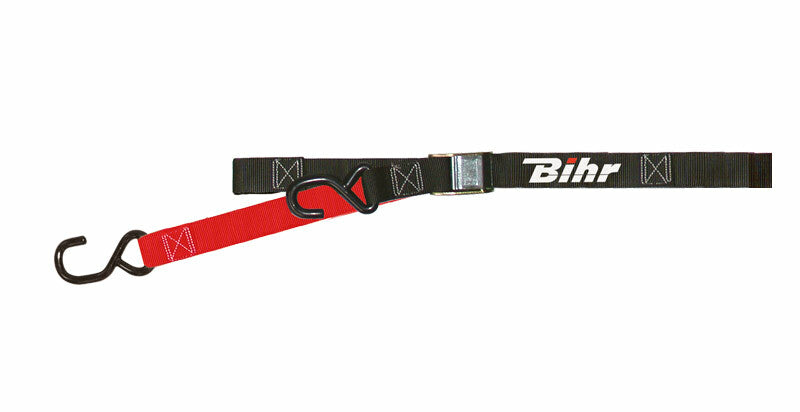 BIHR Bicolor Loop Straps Black/Red