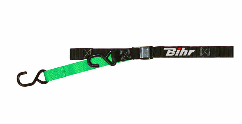BIHR Bicolor Loop Straps Black/Green