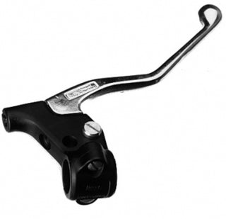 MAGURA Bremshebel komplett mit Halterabdeckung Edelstahl/Schwarz 160mm