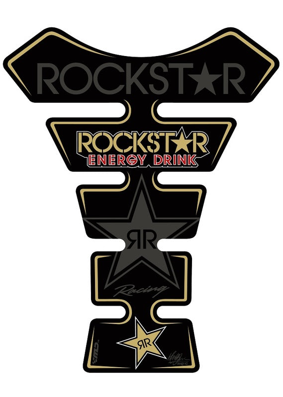 MOTOGRAFIX Tank Pad 1pcs Rockstar Energy