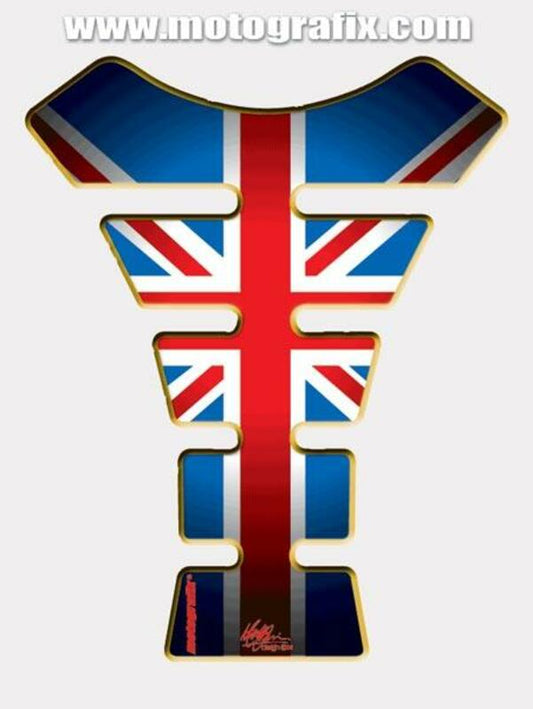 MOTOGRAFIX Tank Pad Street Style 1pc  Union Jack