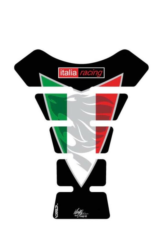 MOTOGRAFIX Tank Pad 1pc Italian Flag Aprilia