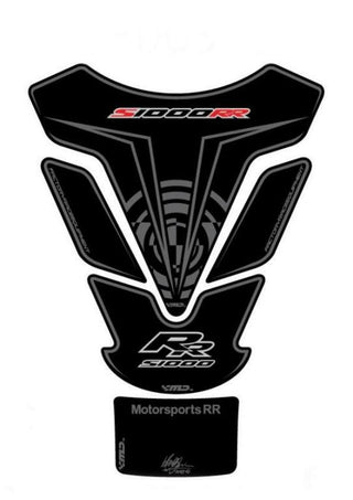 MOTOGRAFIX Tank Pad 5pcs Black/Silver BMW S100RR