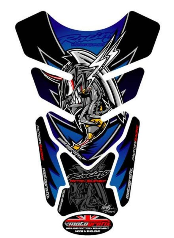 MOTOGRAFIX Tank Pad 4pcs Blue Honda