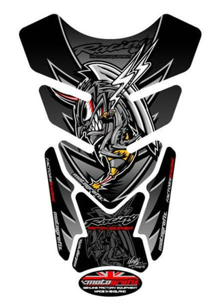 MOTOGRAFIX Tank Pad 4pcs Black Honda