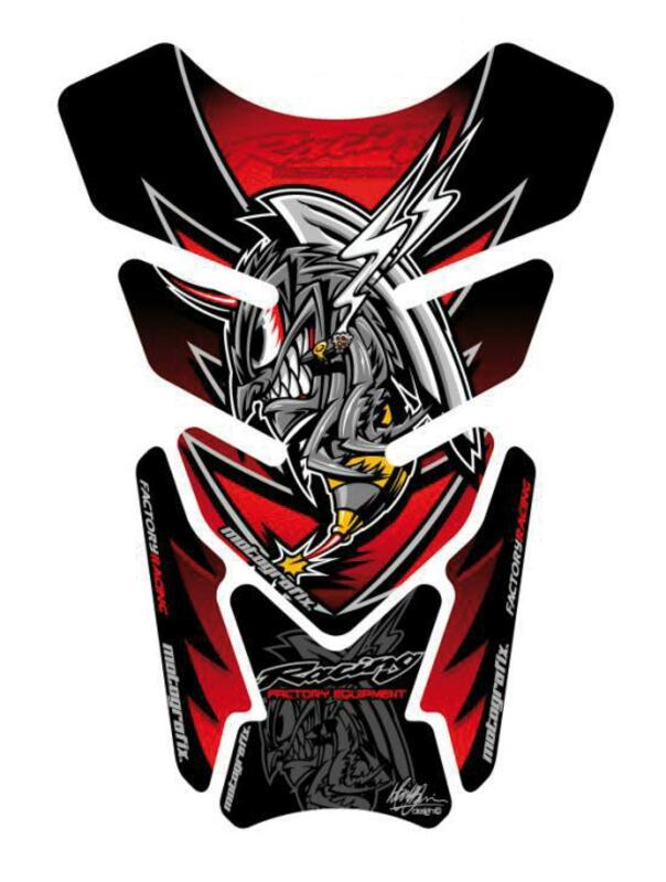 MOTOGRAFIX Tank Pad 5pcs Red Honda Hornet CB600F