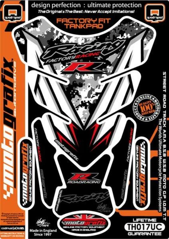 MOTOGRAFIX Tank Pad 4pcs Camouflage  Honda