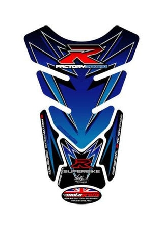 MOTOGRAFIX Tank Pad 4pcs Blue Suzuki
