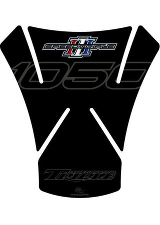 MOTOGRAFIX Tank Pad 1pcs Black Triumph Speed Triple 1050/1050 R