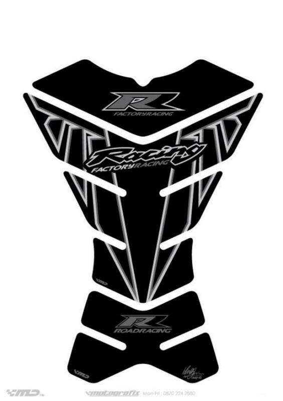 MOTOGRAFIX Tank Pad 3pcs Black Honda