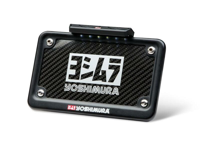 YOSHIMURA Licence Plate Holder Black Honda CRF450L