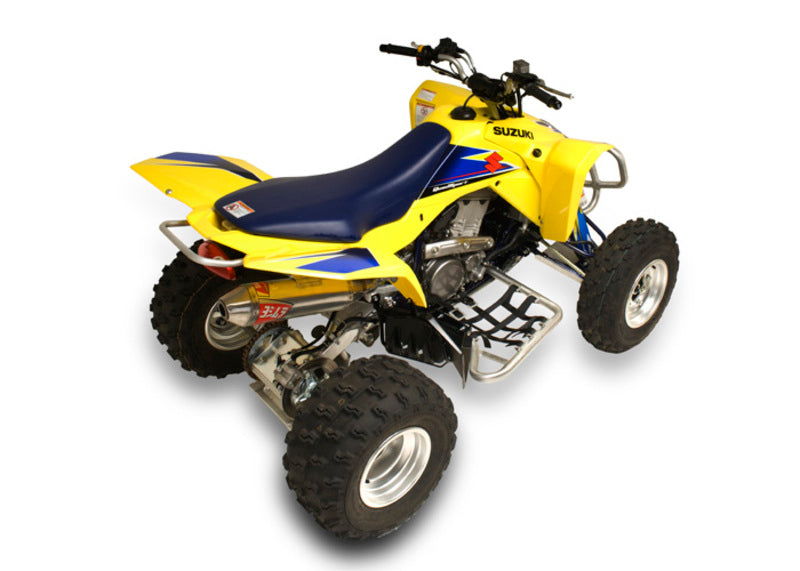 Yoshimura USA RS2 stainless/alu muffler with steel end cap for Suzuki LT-Z400